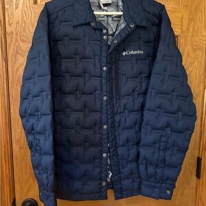 Columbia Quilted Snap Button Puffer